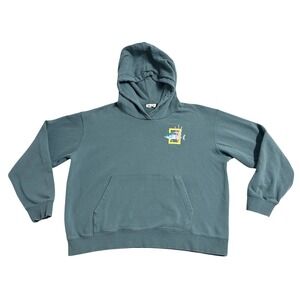 Ten Tree Women's Hoodie Steel Blue National Geographic Mangrove Snapper‎ Size XL